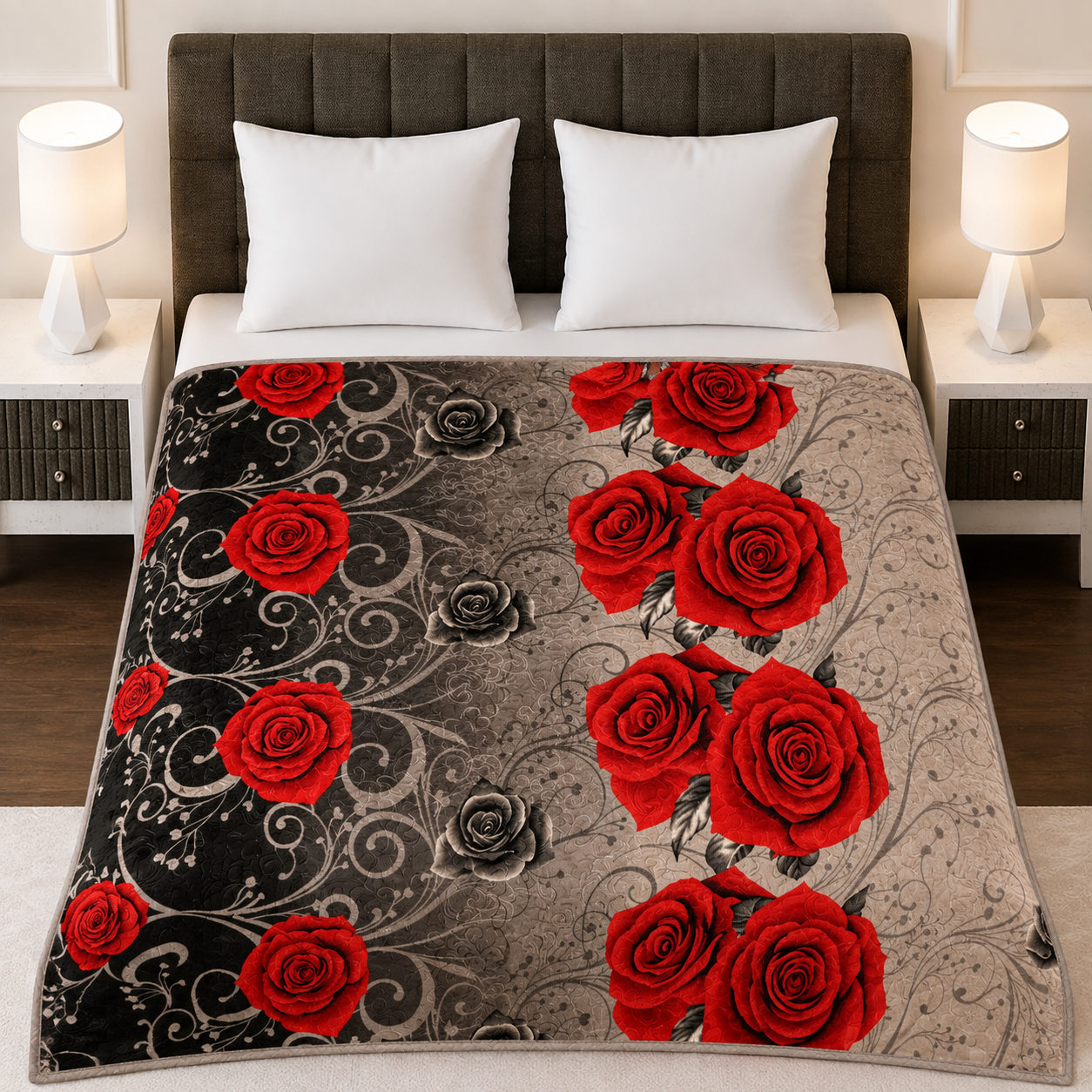 Home Sweet Home AC Blanket 1-Ply Double Bed 04