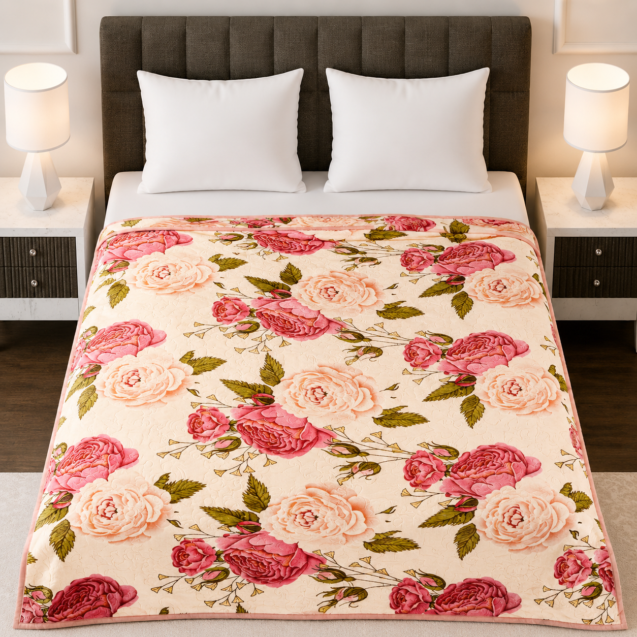 Home Sweet Home AC Blanket 1-Ply Double Bed 06